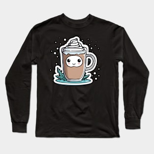 latte cup of coffee Long Sleeve T-Shirt